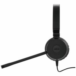 Jabra Evolve 20 SE MS stereo Auriculares diadema con cable para oficina/centro de llamadas, conexión USB, certificación Microsoft Teams