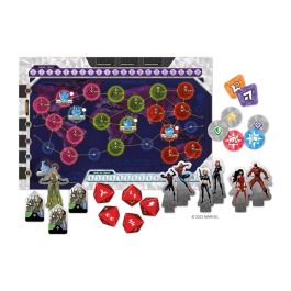 Fantasy Flight Games Marvel D.A.G.G.E.R. MD01ES Juego de Mesa Cooperativo de Héroes y Villanos de Marvel para 1-5 Jugadores