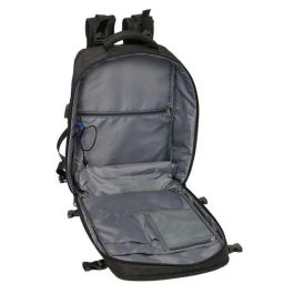 Safta Mochila Viaje Cabina Portatil F.C. Barcelona Negra 15,6'' 29x44x19 cm