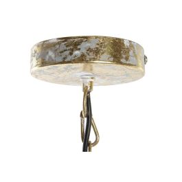 DKD Home Decor Lámpara de Techo Tropical Gris E27 de Metal 33 x 40 x 33 cm