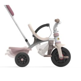 Smoby - Triciclo evolutivo infantil Be Fun Comfort - Rosa - Bastón parental extraíble - Reposapiés retráctil Smoby - Triciclo evolutivo infantil Be Fun Comfort - Rosa - Bastón parental extraíble - Reposapiés retráctil