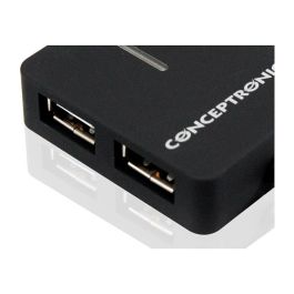 Conceptronic Hub Externo USB 2.0 4 Puertos 480 Mbps