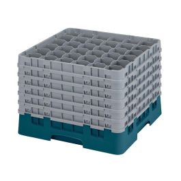 CAMBRO - 36S1214-414 - Cesta de lavado 36 comp. 6 alturas - 7,2 cm Ø máx. - alt. máx. 32,3 cm - 50 x 50 x 34,9 cm - Cerceta Precio: 119.94999951. SKU: B1JLZ8Q8PH