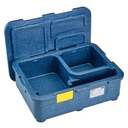 CAMBRO - EPPMD4835-159 - Caja menú de 4 compartimentos - 48,5 x 35 x 16,5 cm - Azul frío Precio: 38.50000022. SKU: B1B5YLELB4