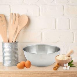 Fackelmann FAC1720223846550 Juego de 2 Ensaladeras con Cubiertos para Ensalada - 20.5 y 25 cm