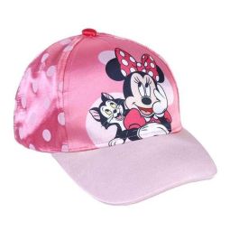 Cerdá Gorra de Béisbol Minnie Mouse para Niñas con Visera Curva - Color Rosa, 100% Poliéster, Recomendada para Edades de 3 a 8 Años