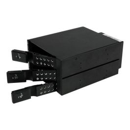 Rack Startech HSB3SATSASBA Negro 3,5" Portátil