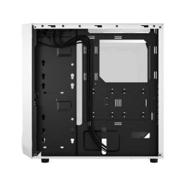 Fractal Design Focus 2 Blanco - Torre PC ATX, Micro-ATX, Mini-ITX, RGB, Ventana Lateral, 2x140mm Ventiladores, FD-C-FOC2A-04