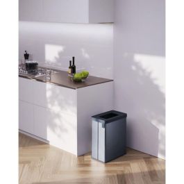 Papelera de reciclaje - VERTO - CURVER - 54 L - Azul perla Papelera de reciclaje - VERTO - CURVER - 54 L - Azul perla