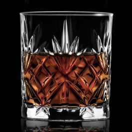 Rcr Cristalleria Melodia Vaso 240 Ml de Cristal Eco-Luxion, Altura 85 Mm (6 Unidades)