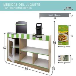 Supermercado de Juguete Teamson 80 x 80 x 30 cm