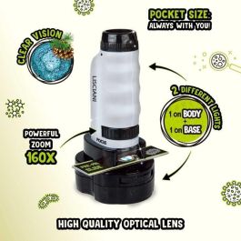 Microscopio portátil - SOY UN GENIO - Aumento potente Microscopio portátil - SOY UN GENIO - Aumento potente