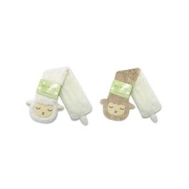 DKD Home Decor Cojín Infantil Rectangular Colección Ovejitas de Poliéster Blanco Marrón Claro con Semillas 17x4x62.5 cm (4 Unidades) Precio: 19.42776. SKU: B17DZ3LWJ2
