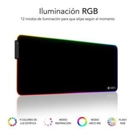 SUBBLIM Alfombrilla Mouse Pad Premium LED RGB 800x300x4