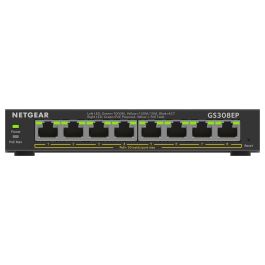 NETGEAR GS308EP Switch PoE+ Gestionado Gigabit Ethernet 8 Puertos Precio: 126.50000055. SKU: S55068968