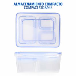 Set de Recipientes de Cocina Herméticos Apilables Max Home 27 x 12 x 20 cm 6 Unidades Set de Recipientes de Cocina Herméticos Apilables Max Home 27 x 12 x 20 cm 6 Unidades