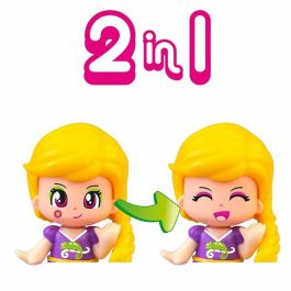 Pinypon Figura con Bolsito Cuentos Armarios con Compartimentos para Accesorios y Ropa 8 cm Modelos Surtidos +4 Años
