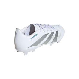Botas de Fútbol para Niños Adidas Predator League Fg/Mg Blanco 40