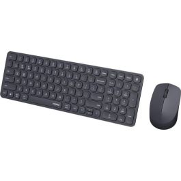 RAPOO 9310M - Combo Teclado y Ratón Inalámbrico Multimodo Ultrafino - Negro