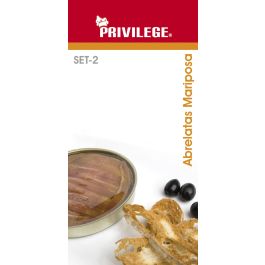 Privilege Set de 2 Abrelatas Mariposa (24 Unidades)