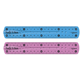 Maped Regla Twist'N Flex Decorada Doble Graduación 20 cm Colores Surtidos