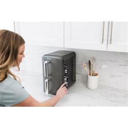 Ninja SL400EU Freidora de Aire Doble Zona XL 9,5L con 6 Programas