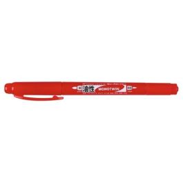 Marcador T.Opaca Perm. Tombow Mono Twin Doble Punta (0,4/0,8) Rojo (Set de 10) Precio: 25.95000001. SKU: B18RLBBEQK