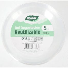 Set 5 Boles Degustación 300 ml Algon (24 Cajas)