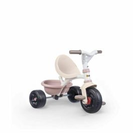 Smoby SMO3032167403353 Triciclo Infantil Evolutivo Be Fun Rosa con Estructura Metálica