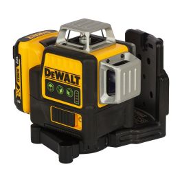 Nivel láser autonivelante verde de 3 líneas 360° xr 12v con batería li-ion 2ah dce089d1g-qw dewalt