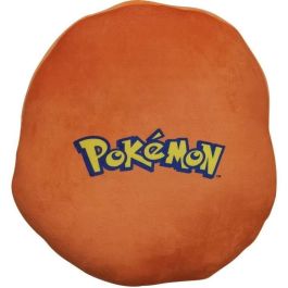 Pokemon POK3700891706759 Cojín 3D Premium Cara de Charmander de Microfibra - 40 cm