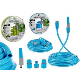 Manguera 15 metros, colores surtidos, PVC y poliéster, 15mm diámetro - Ibergarden (6 Unidades) Precio: 67.99000043. SKU: B1HRQ9T2GG