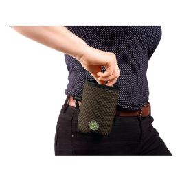 Hunter Portapremios Hilo Basic Marrón 14x10x8cm Poliéster/Malla 3D con Clip y Cierre de Cordón