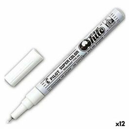 Rotulador permanente Pilot Blanco (12 Unidades) Rotulador permanente Pilot Blanco (12 Unidades) Precio: 35.78999952. SKU: S8422477