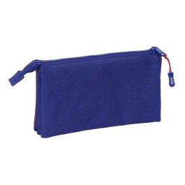 Bolso Escolar Portatodo Safta Triple F.C. Barcelona 120x220x30 mm Bolso Escolar Portatodo Safta Triple F.C. Barcelona 120x220x30 mm