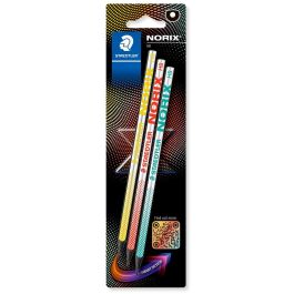 Staedtler Lápices de grafito Noris forma inteligente HB, blister 3 unidades colores surtidos para escribir y dibujar Precio: 3.50000002. SKU: B1G28HGTAQ