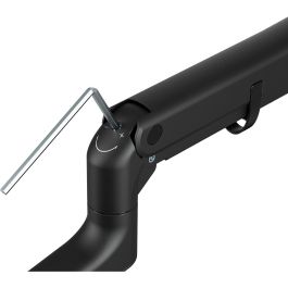 Digitus DA-70824 Soporte para Monitor Único, Abrazadera, 27 kg, hasta 57 pulgadas, Negro