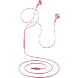 NGS Auriculares Intrauditivos CROSS FLIP PINK con Micrófono Jack 3.5 mm Rosas