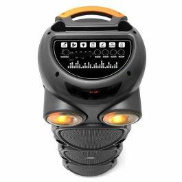 Inovalley KA129-XXL Altavoz Karaoke Luminoso 1000W, Bluetooth V5.0, 90cm, 3x 8'' Altavoces, Micrófono Inalámbrico