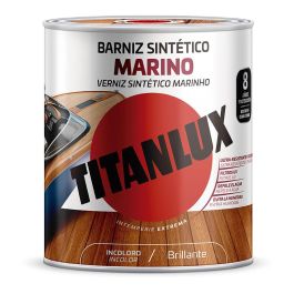 Titan Barniz sintético marino brillante incoloro 0,750l para interior/exterior M13100034
