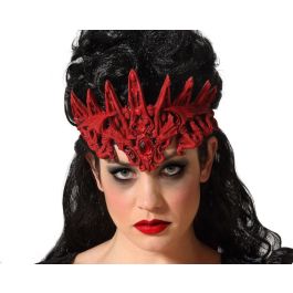 Diadema Halloween Corona Roja Flexible Con Elástico Precio: 2.50000036. SKU: B12D6TW8EE