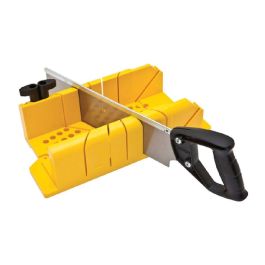 Stanley Ingletadora ABS Antichoque para Carpintería + Sierra Dientes Finos | Bloqueo de Materiales y 4 Ángulos de Corte Precio: 17.5899999. SKU: S6500529