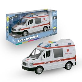 Tachan Ambulancia Con Luz y Sonido Héroes de Ciudad Escala 1:16 con Fricción y Pilas Incluidas para +3 años Precio: 13.6900005. SKU: B19V284VEC