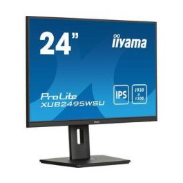 iiyama 24,1" IPS-panel, 1920x1200, 300cd/m², HDMI, DP, 4ms, Speakers, USB 3x 3.2+1xC (15W), 15cm Height adj. Stand iiyama 24,1" IPS-panel, 1920x1200, 300cd/m², HDMI, DP, 4ms, Speakers, USB 3x 3.2+1xC (15W), 15cm Height adj. Stand