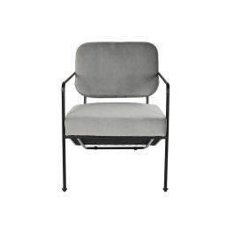 Butaca DKD Home Decor Gris 71 x 72 x 55 cm Butaca DKD Home Decor Gris 71 x 72 x 55 cm