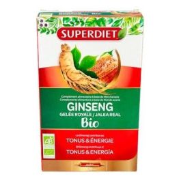 SUPERDIET Ginseng + Jalea Real Bio 20 Ampollas para Vitalidad y Resistencia, Mejora Condición Física y Vigor Precio: 19.8899998. SKU: B19KP5RSF4