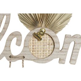 DKD Home Decor Marco Multifoto Cozy boho 22 Natural Multicolor Mdf Colgante 37 x 50 x 1.2 cm (6 Unidades)