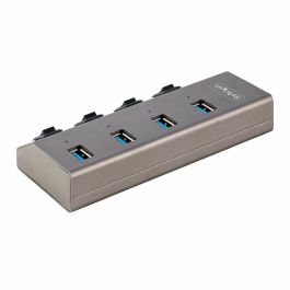 Hub USB Startech 5G4AIBS-USB-HUB-EU Gris