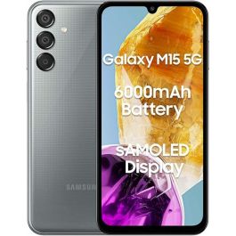 Smartphone Samsung Galaxy M15 6,5" 4 GB RAM 128 GB Negro Gris Smartphone Samsung Galaxy M15 6,5" 4 GB RAM 128 GB Negro Gris Precio: 168.94999979. SKU: B159P5E8K2