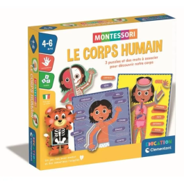 Clementoni CLE8005125527984 Montessori El Cuerpo Humano Juego Educativo para Niños Precio: 25.4999998. SKU: B1DNB96NJ5